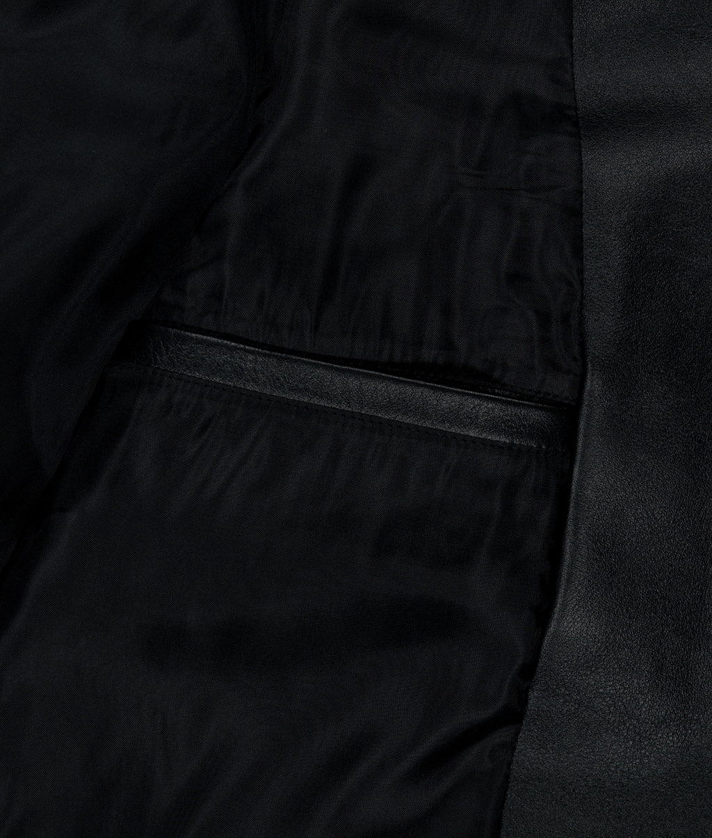 XLIM - Ep.8 01 Leather Jacket (Black) product image 10 | TRAB K-Fashion Australia