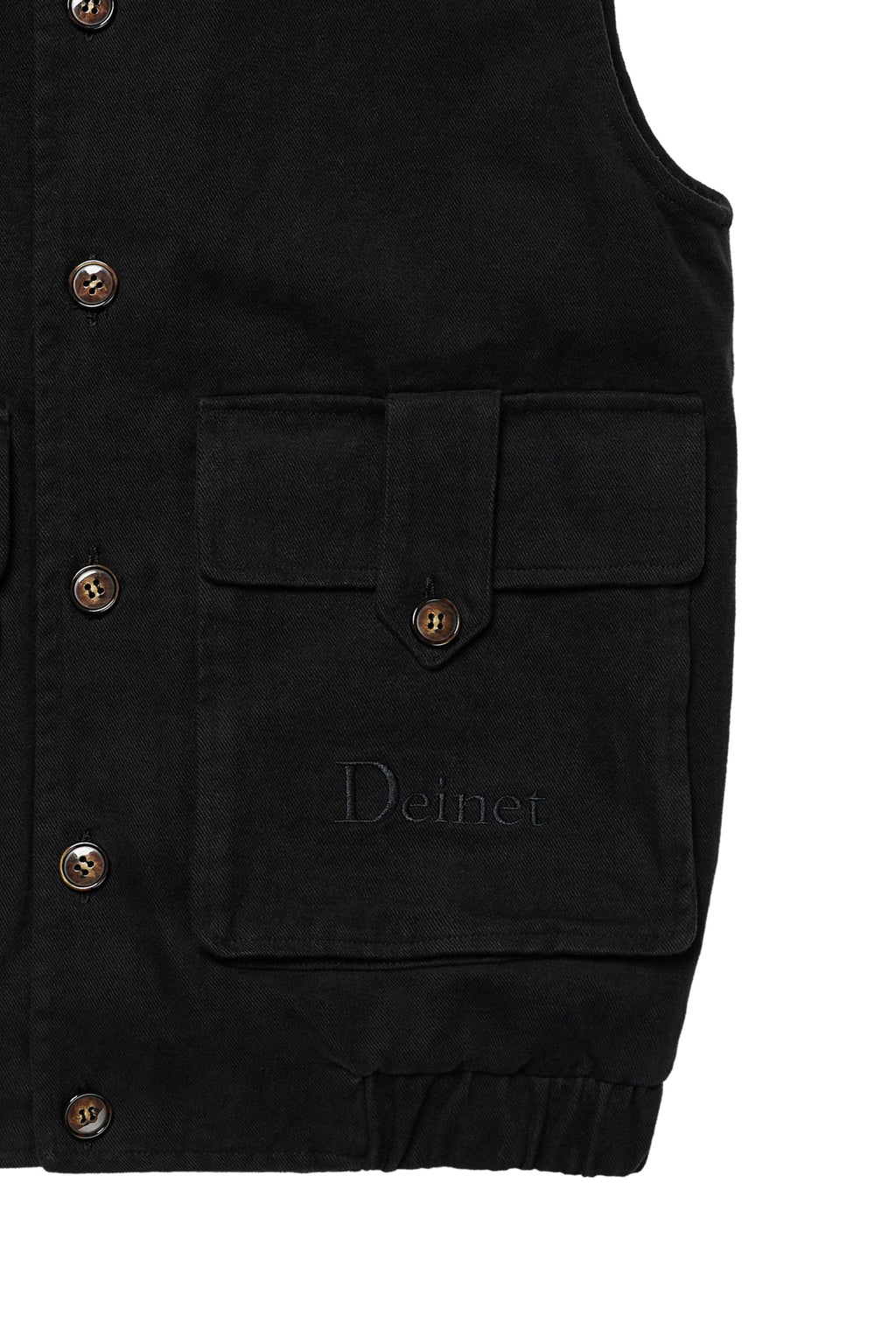 Deinet - Deinet Multi Pocket Cotton Vest (Black) product image 14 | TRAB K-Fashion Australia