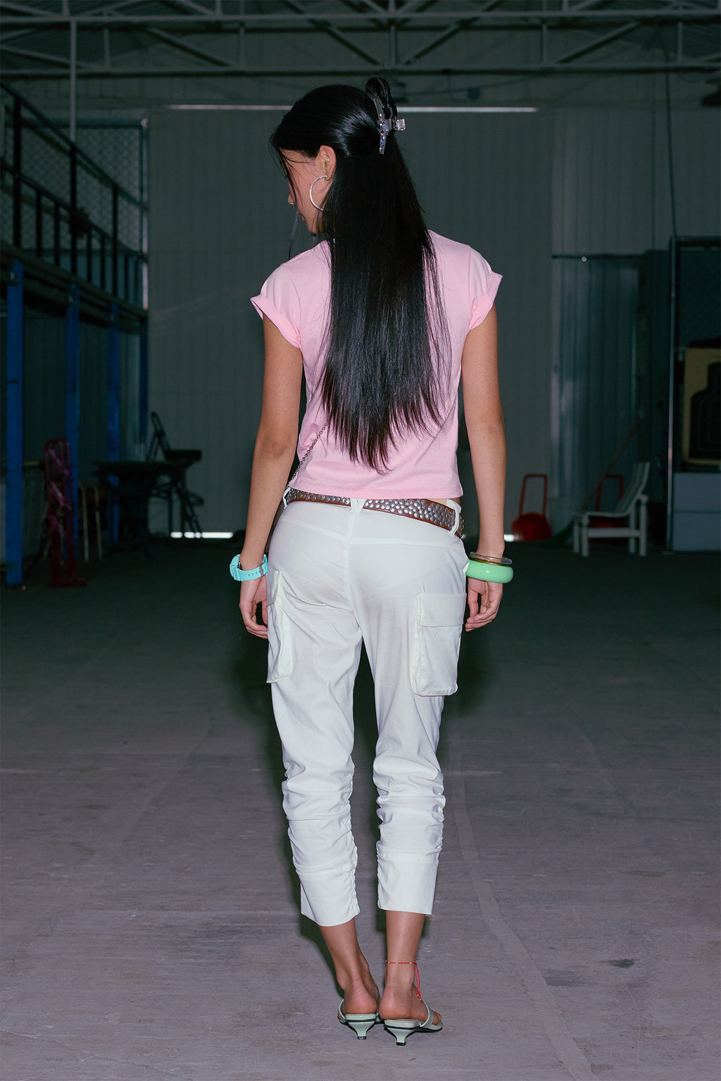 Deinet - Signature Logo Slim T-Shirt (Pink) product image 3 | TRAB K-Fashion Australia