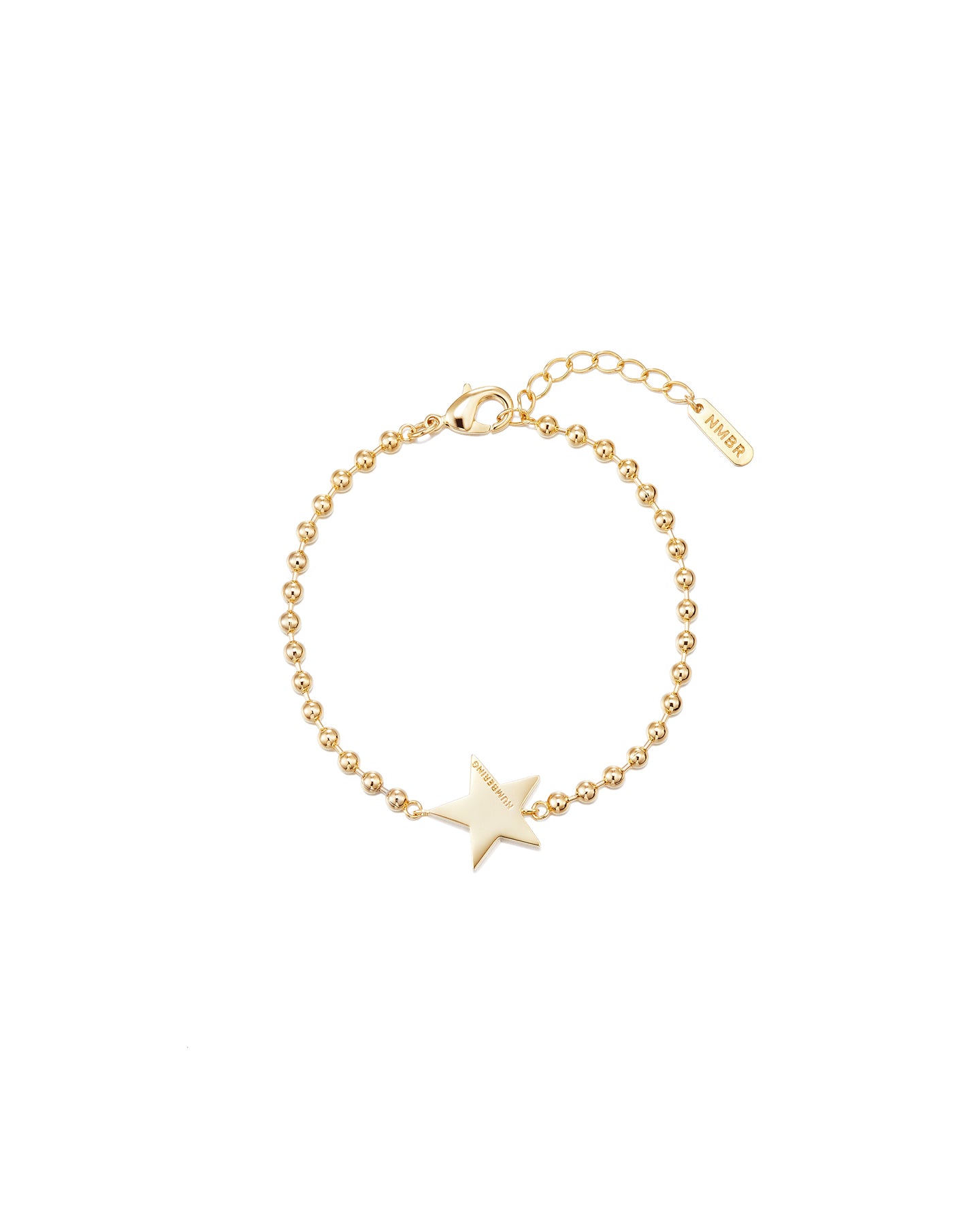 Numbering - Star Ball Chain Bracelet #5931 product image 6 | TRAB K-Fashion Australia