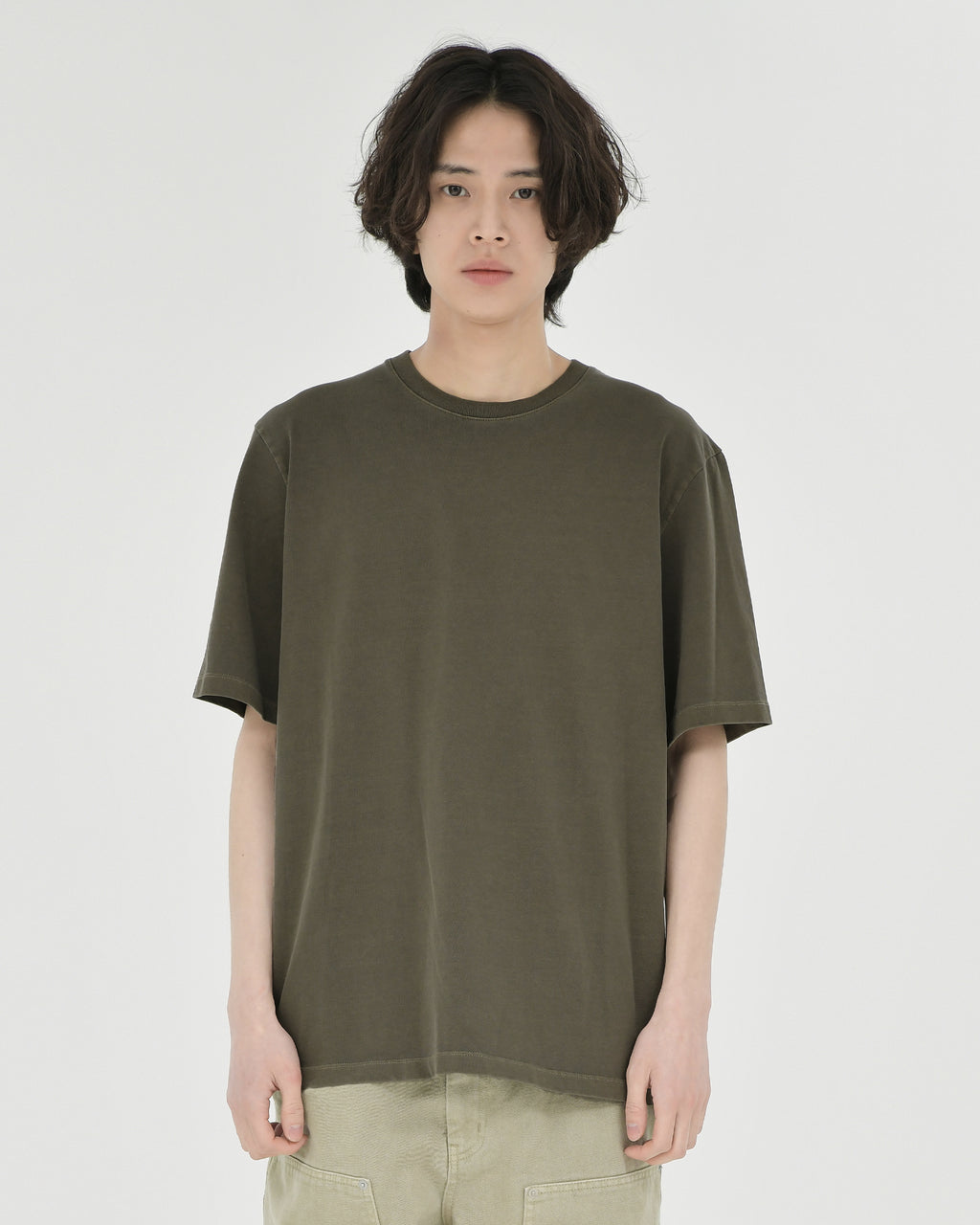 Brownyard - Washed T Shirt (Washed Brown) product image 1 | TRAB K-Fashion Australia