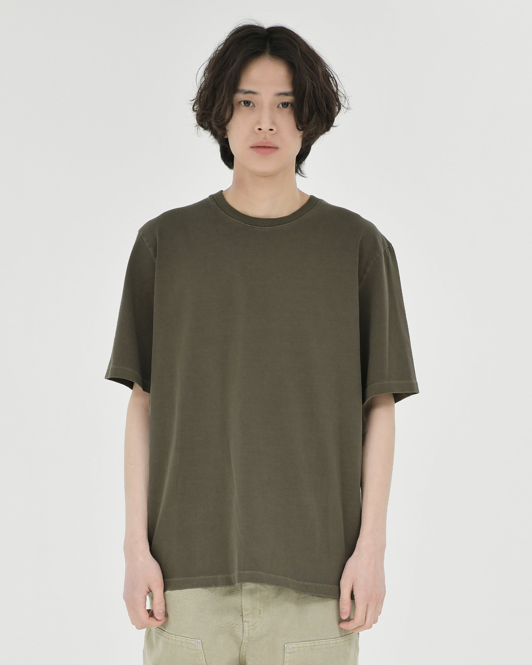 Brownyard - Washed T Shirt (Washed Brown) product image 1 | TRAB K-Fashion Australia