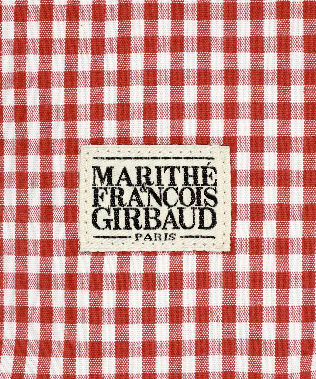 Marithe & Francois Girbaud - Classic Logo Check Pouch (Red) product image 4 | TRAB K-Fashion Australia