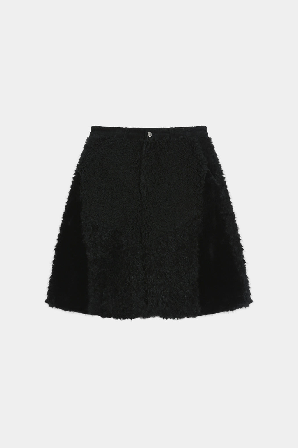 Andersson Bell - Kenley Faux Fur Patchwork Shorts (black) (Black) product image 9 | TRAB K-Fashion Australia