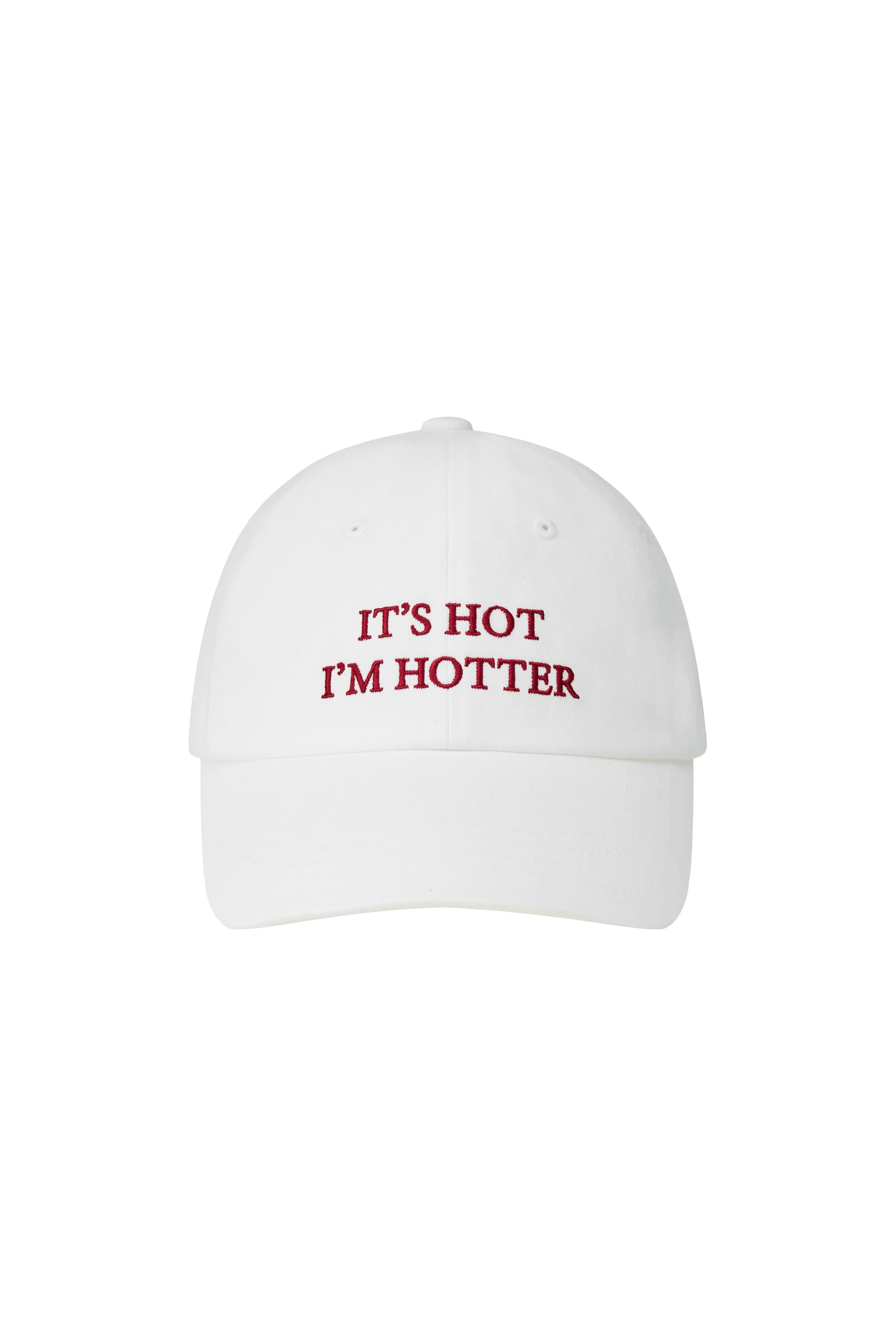 Emis - Quote Ball Cap (White) product image 1 | TRAB K-Fashion Australia