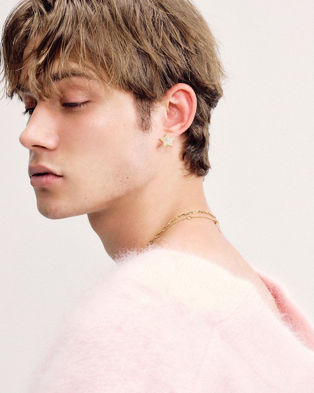 Numbering - Brilliant Star Earrings #7102 product image 4 | TRAB K-Fashion Australia