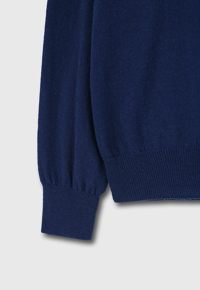Tonywack - Pure Cashmere V-Neck Sweater (Navy) product image 10 | TRAB K-Fashion Australia