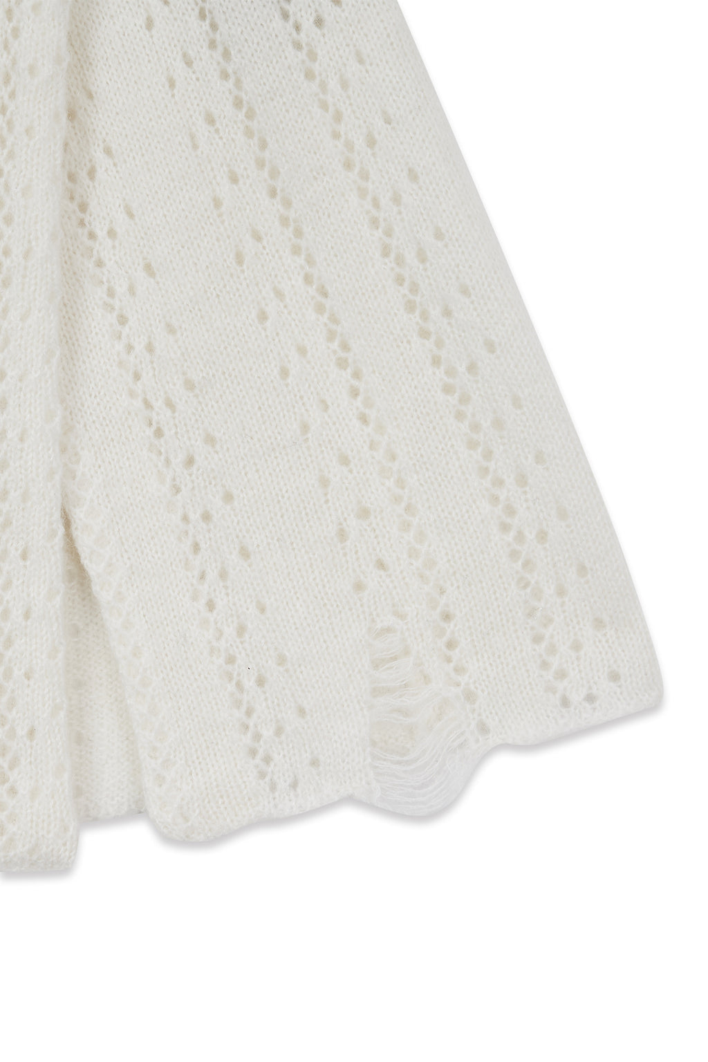 Matin Kim - Punching Wrap Mini Skirt (Ivory) product image 5 | TRAB K-Fashion Australia