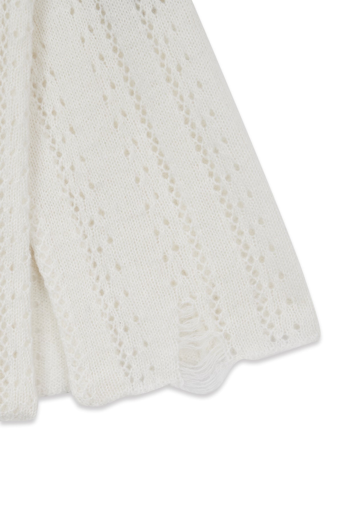 Matin Kim - Punching Wrap Mini Skirt (Ivory) product image 5 | TRAB K-Fashion Australia