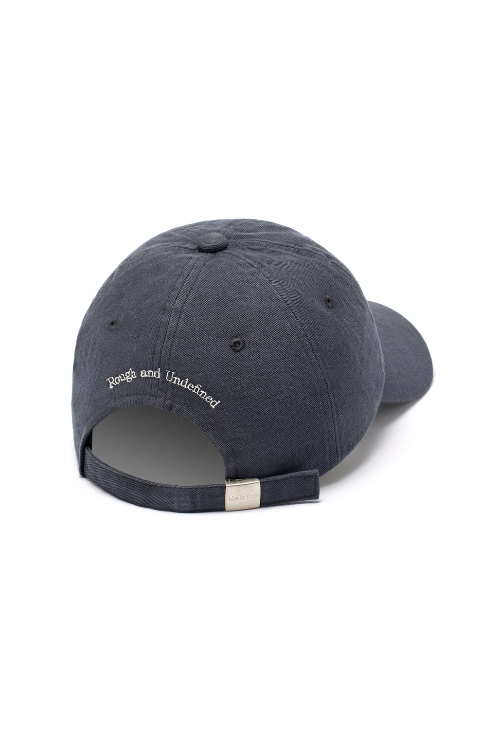 Matin Kim - Matin Cotton Washed Ball Cap (Charcoal) product image 3 | TRAB K-Fashion Australia