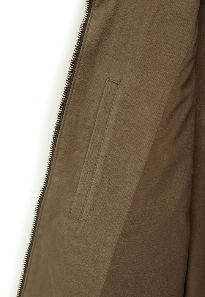 Art if acts - Washed Leather Collar Jacket (Tobacco) product image 17 | TRAB K-Fashion Australia