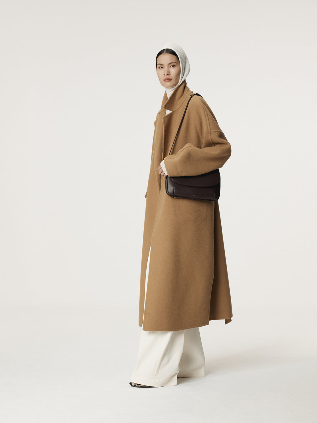 Recto - Classic Belted Handmade Coat (Desert) product image 2 | TRAB K-Fashion Australia