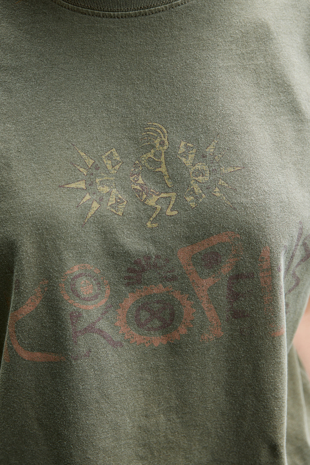 Hatchingroom - Kokopelli Tee (Dark Khaki) product image 11 | TRAB K-Fashion Australia