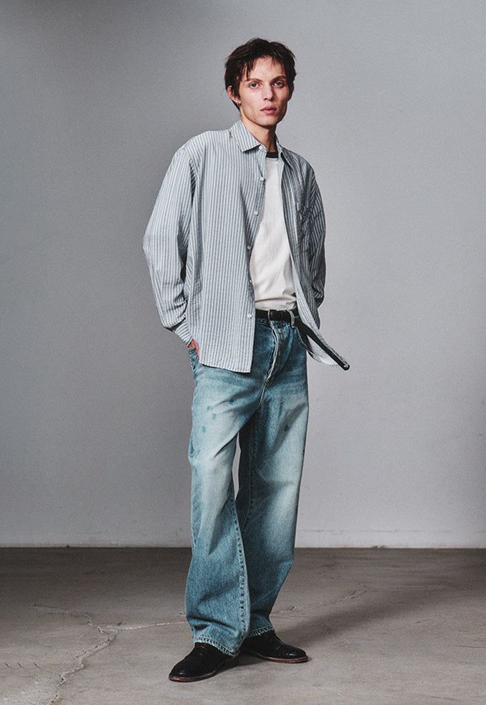 Art if acts - Regular 5P Denim Pants (Used Light Blue) product image 5 | TRAB K-Fashion Australia