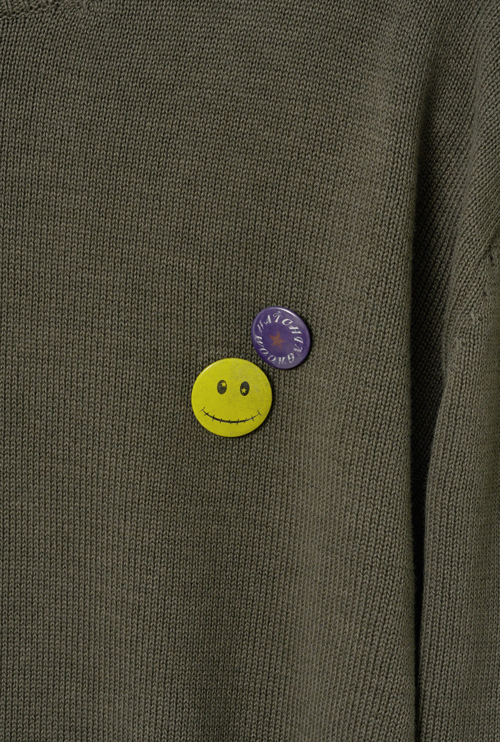 Hatchingroom - Stars Knit (Khaki) product image 4 | TRAB K-Fashion Australia