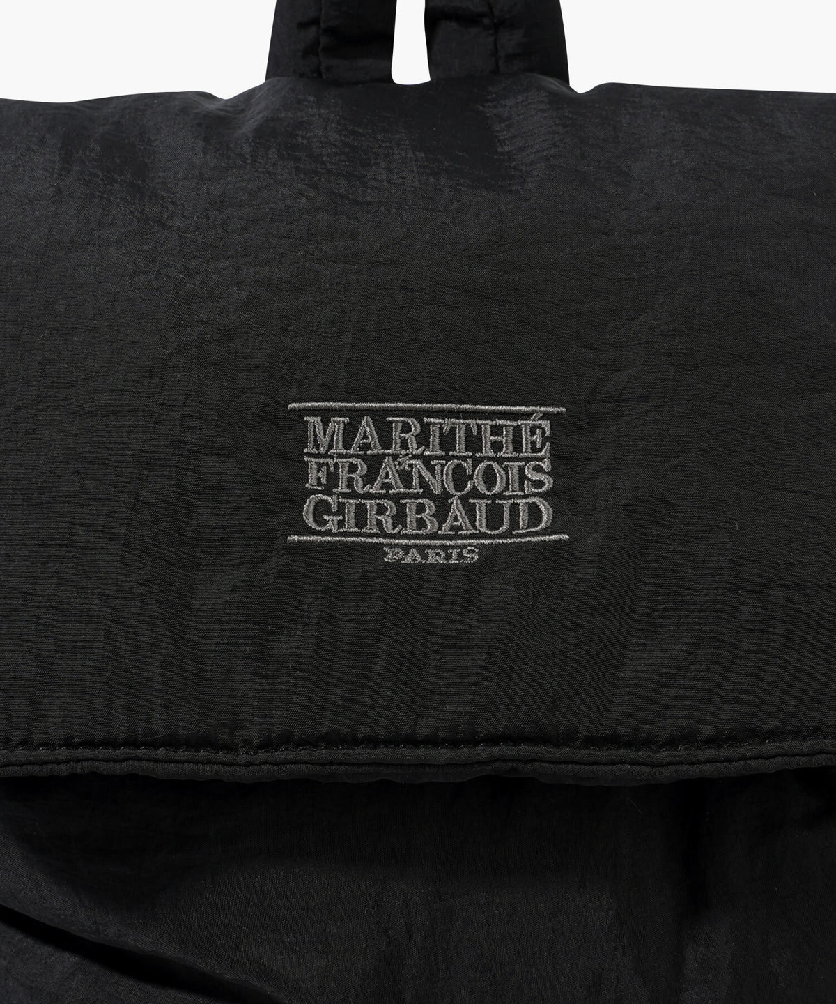Marithe & Francois Girbaud - Classic Logo Padding Backpack (Black) product image 4 | TRAB K-Fashion Australia