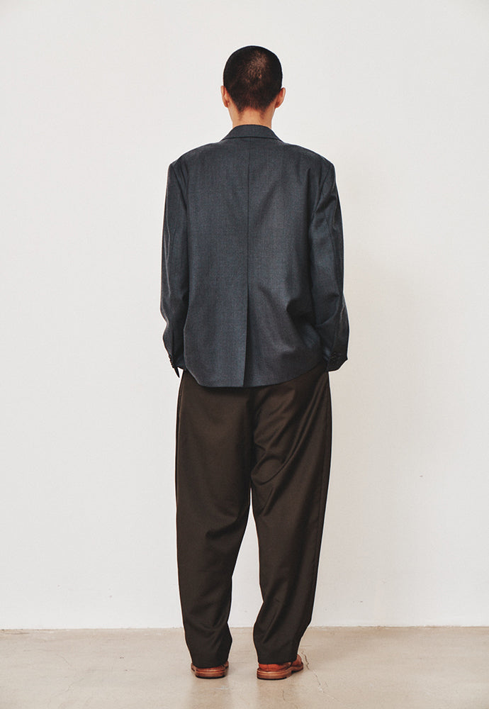 Art if acts - Wool Side Two Tuck Pants (Khaki) product image 3 | TRAB K-Fashion Australia