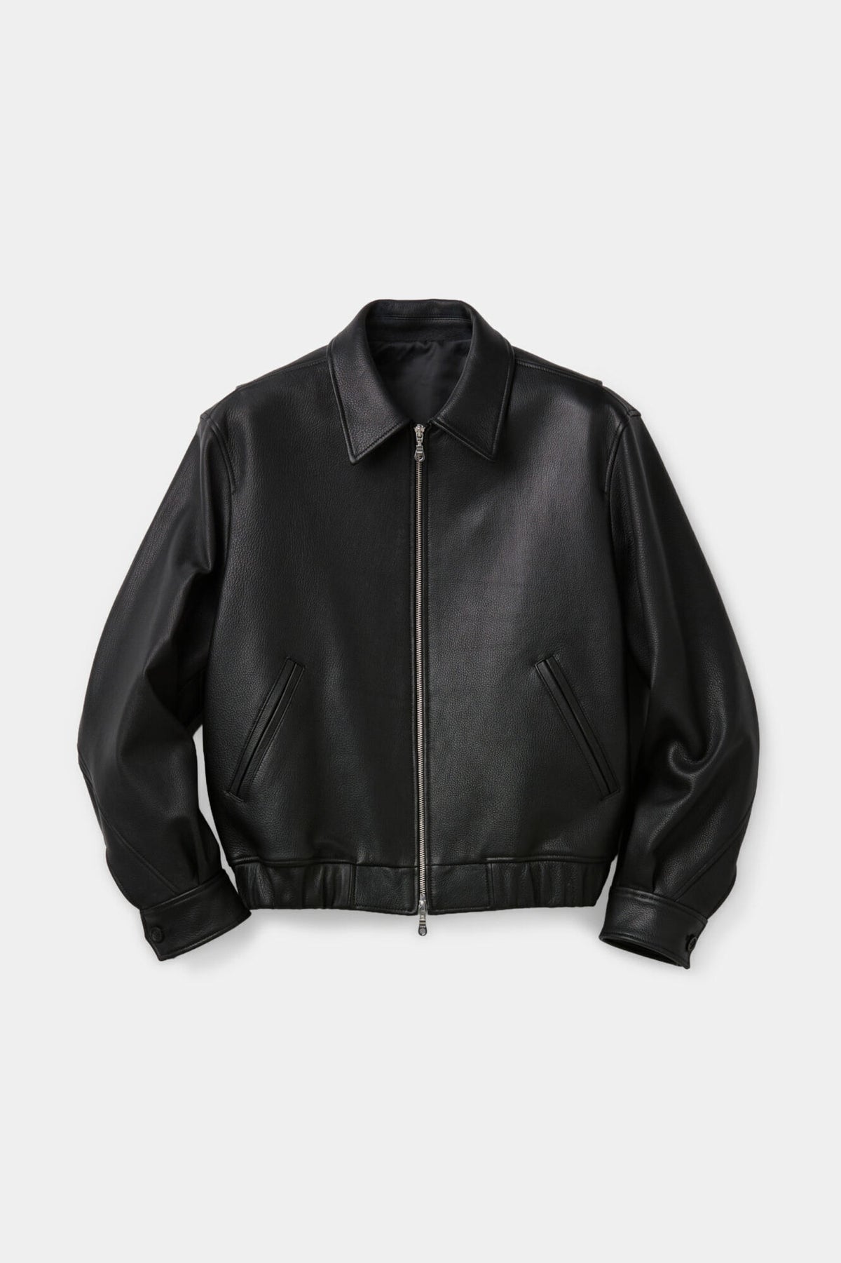 Coor - Goatskin Blouson (Black) product image 1 | TRAB K-Fashion Australia