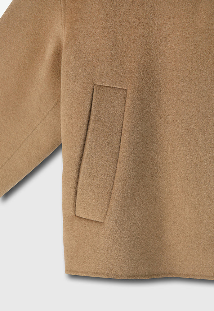 Tonywack - Handmade Cashmere Zipped Blouson Jacket (Camel) product image 12 | TRAB K-Fashion Australia