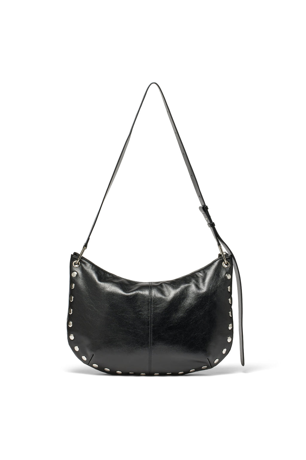 Matin Kim - Stud Leather Hobo Bag (Black) product image 2 | TRAB K-Fashion Australia