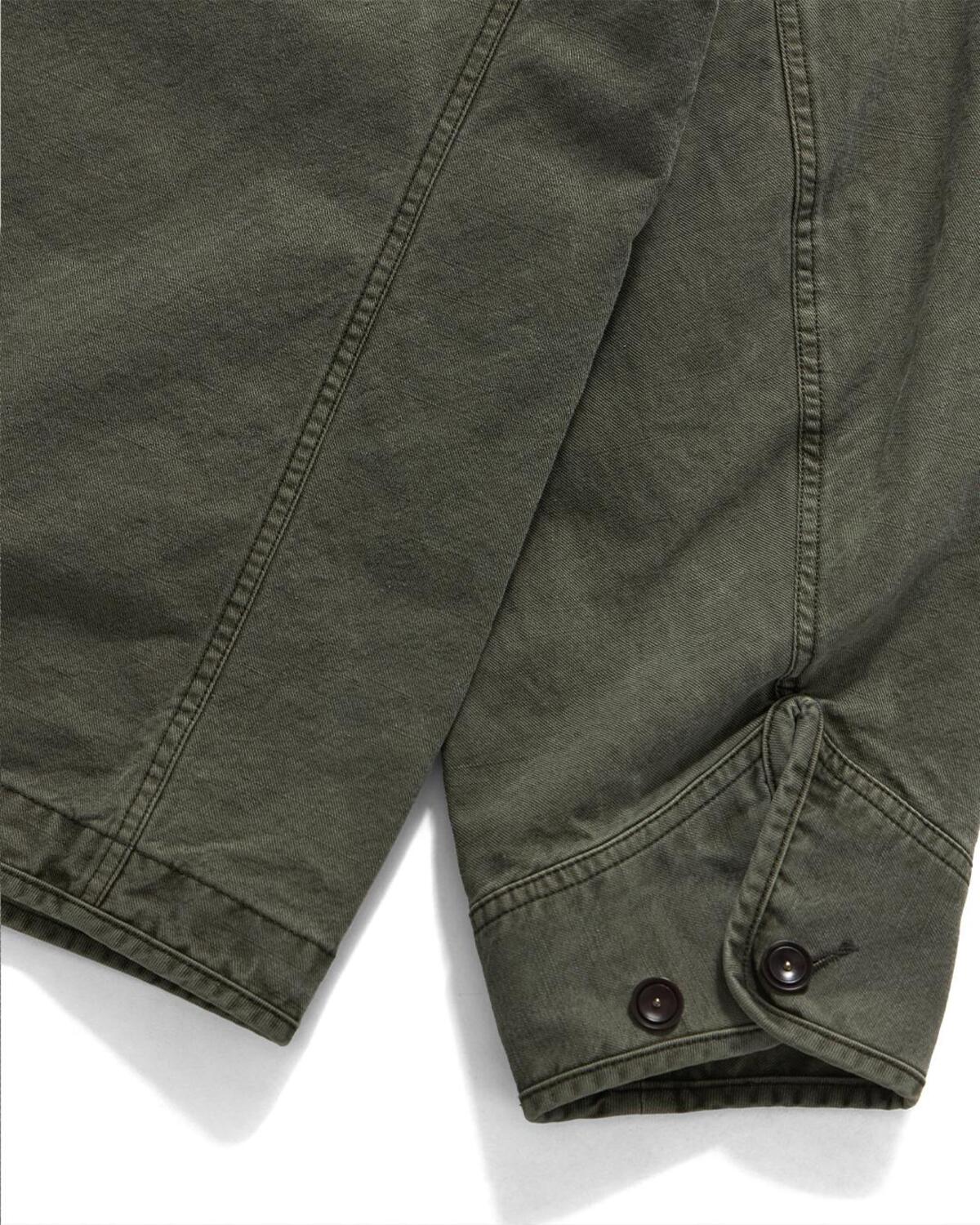 Eastlogue - Wanderer Chore Jacket (Olive Dyeing Linen) product image 13 | TRAB K-Fashion Australia