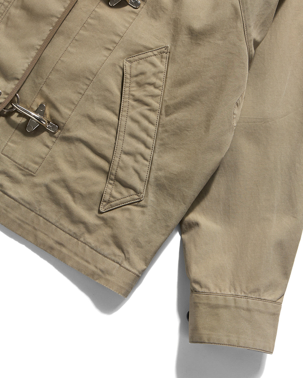 Eastlogue - Balloon Fireman Jacket (Beige) product image 7 | TRAB K-Fashion Australia