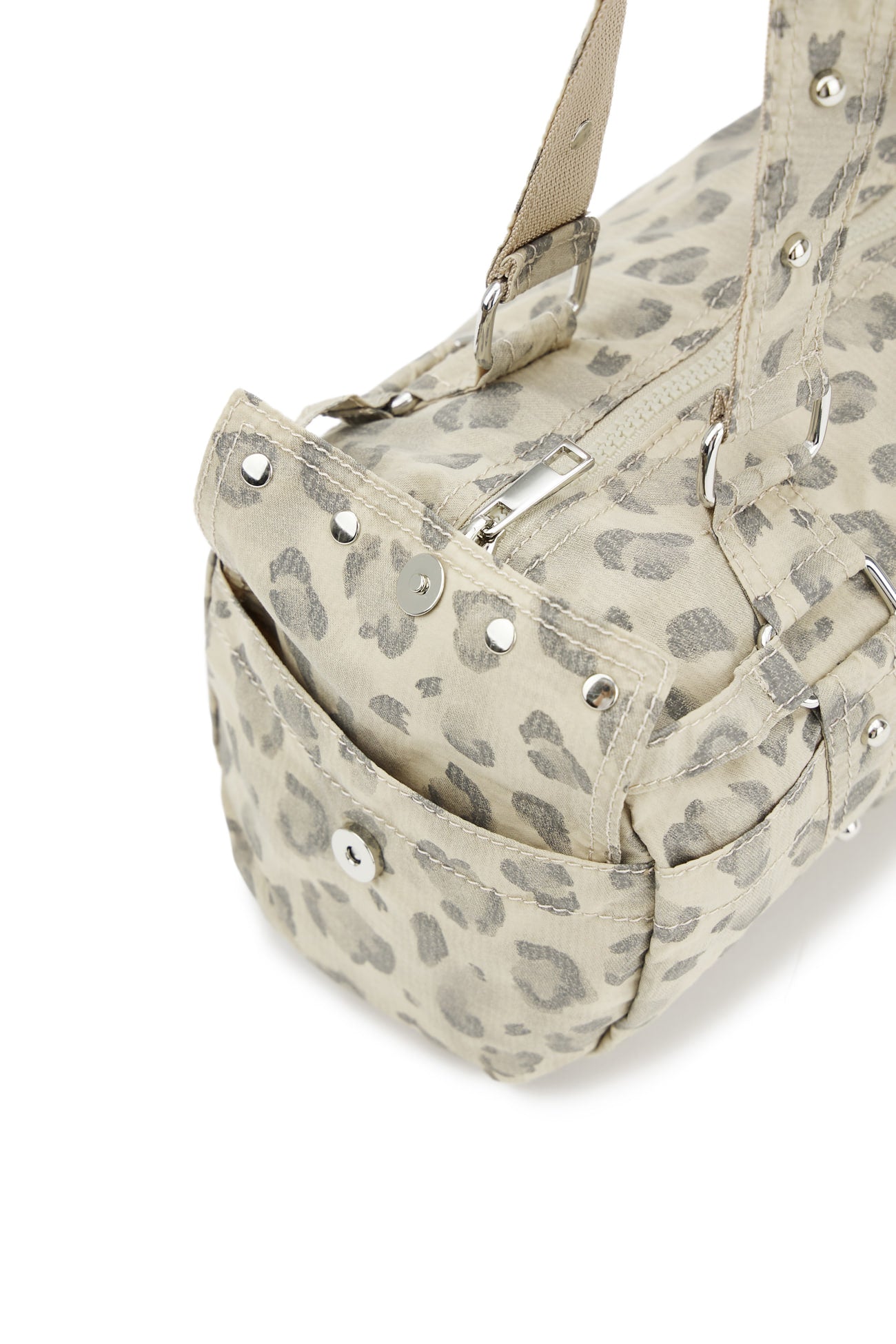 Deinet - Logo Duffle Mini Bag In Leopard product image 8 | TRAB K-Fashion Australia