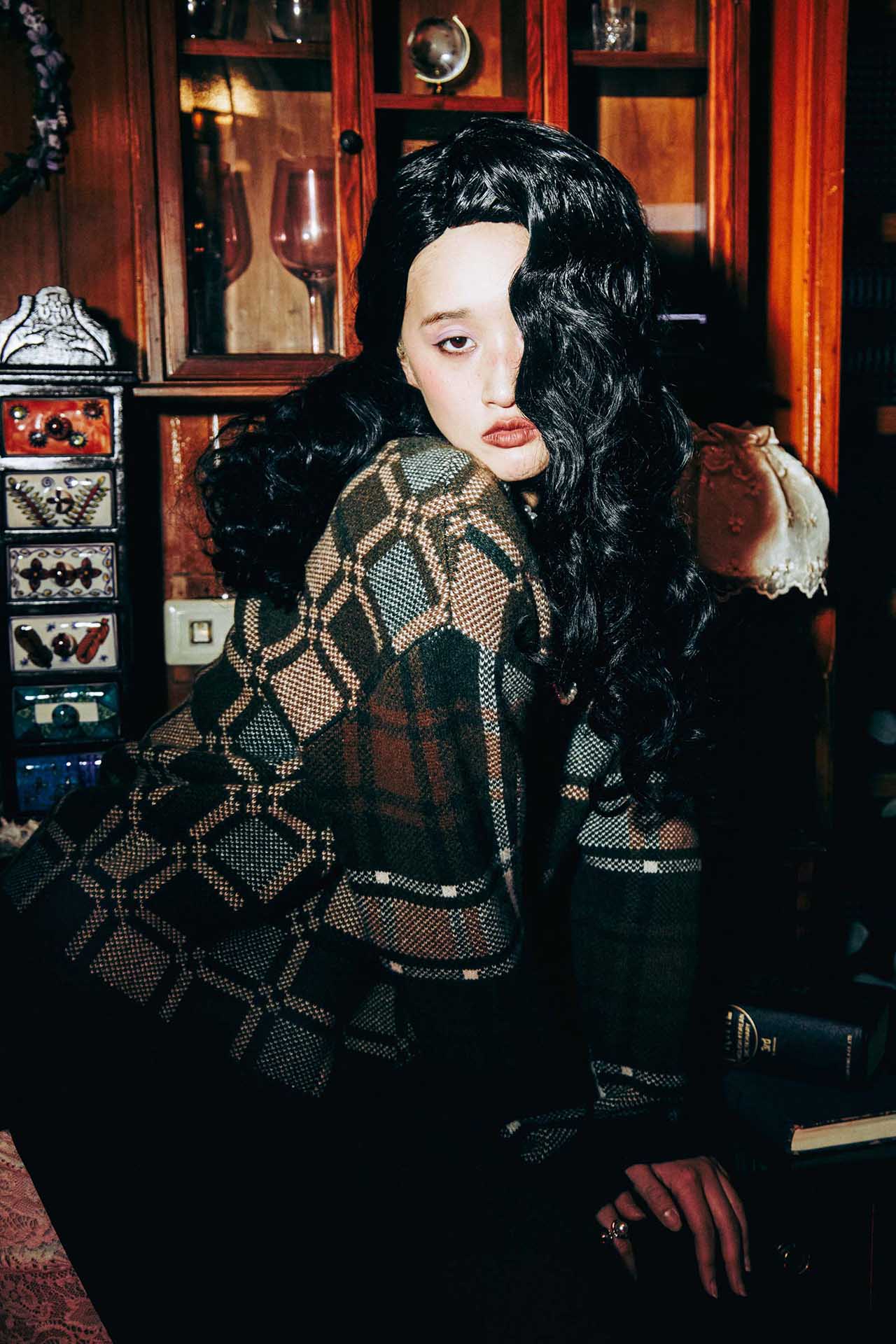 Ioedle - Checked Knit Pullover (OC) product image 14 | TRAB K-Fashion Australia