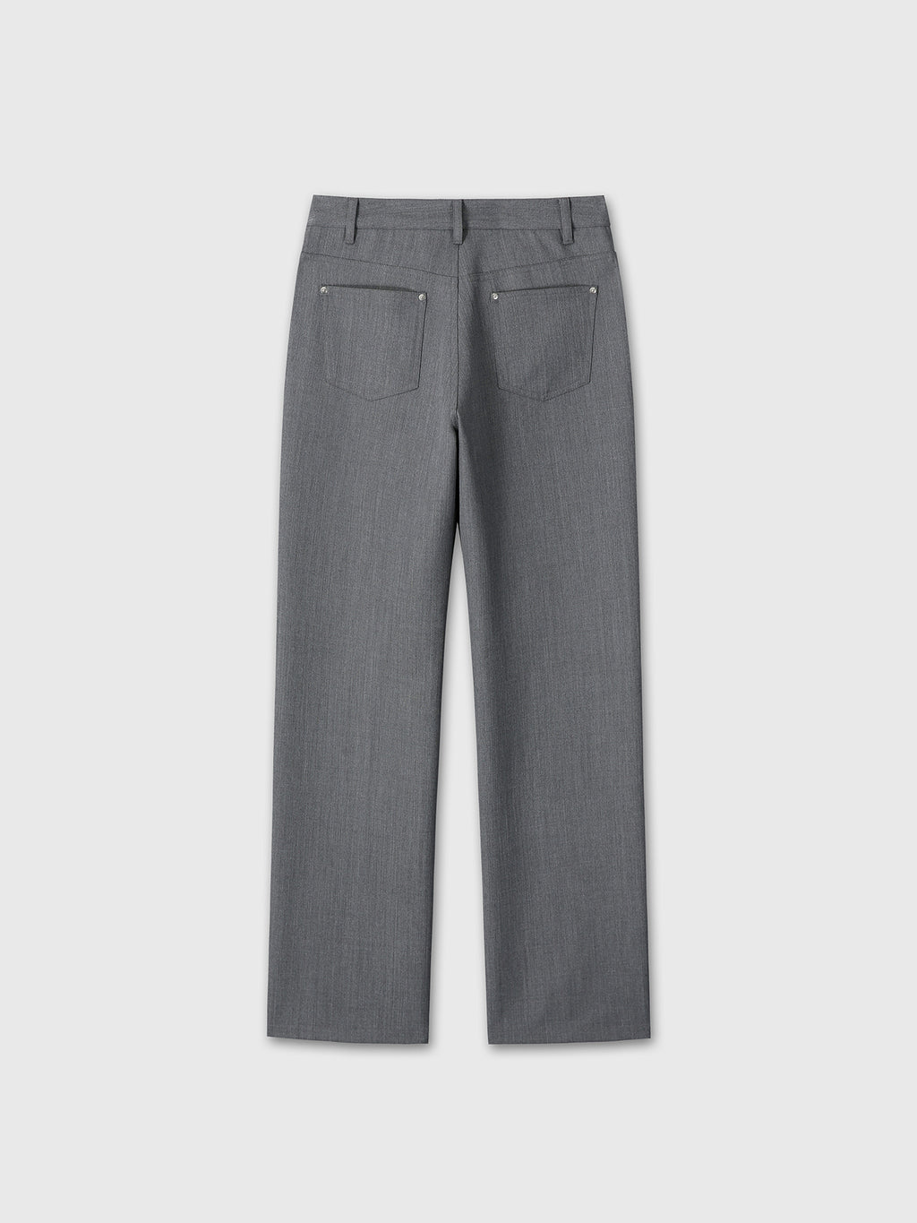 Tonywack - Wool 5 Pocket Straight Pants (Light Grey) product image 8 | TRAB K-Fashion Australia