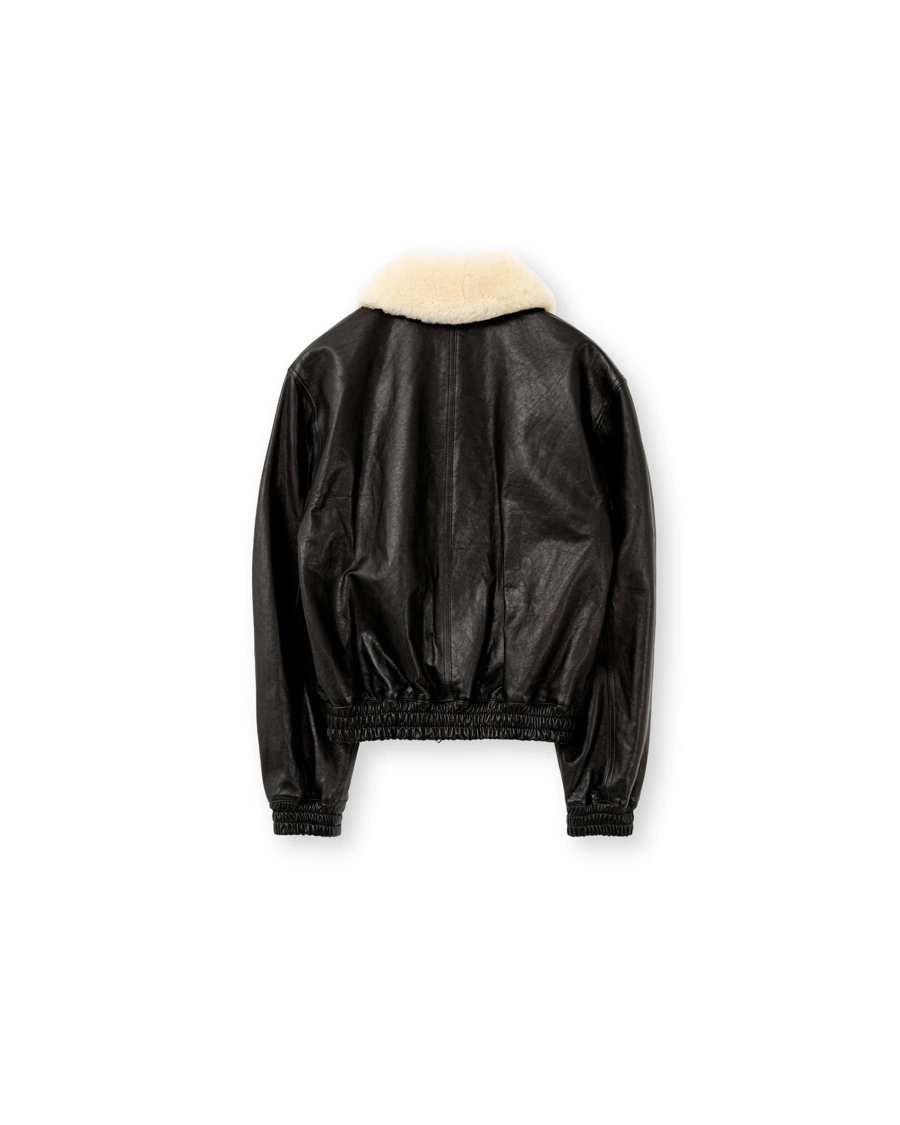 Brownyard - A-2 Leather Jacket (Black) product image 8 | TRAB K-Fashion Australia
