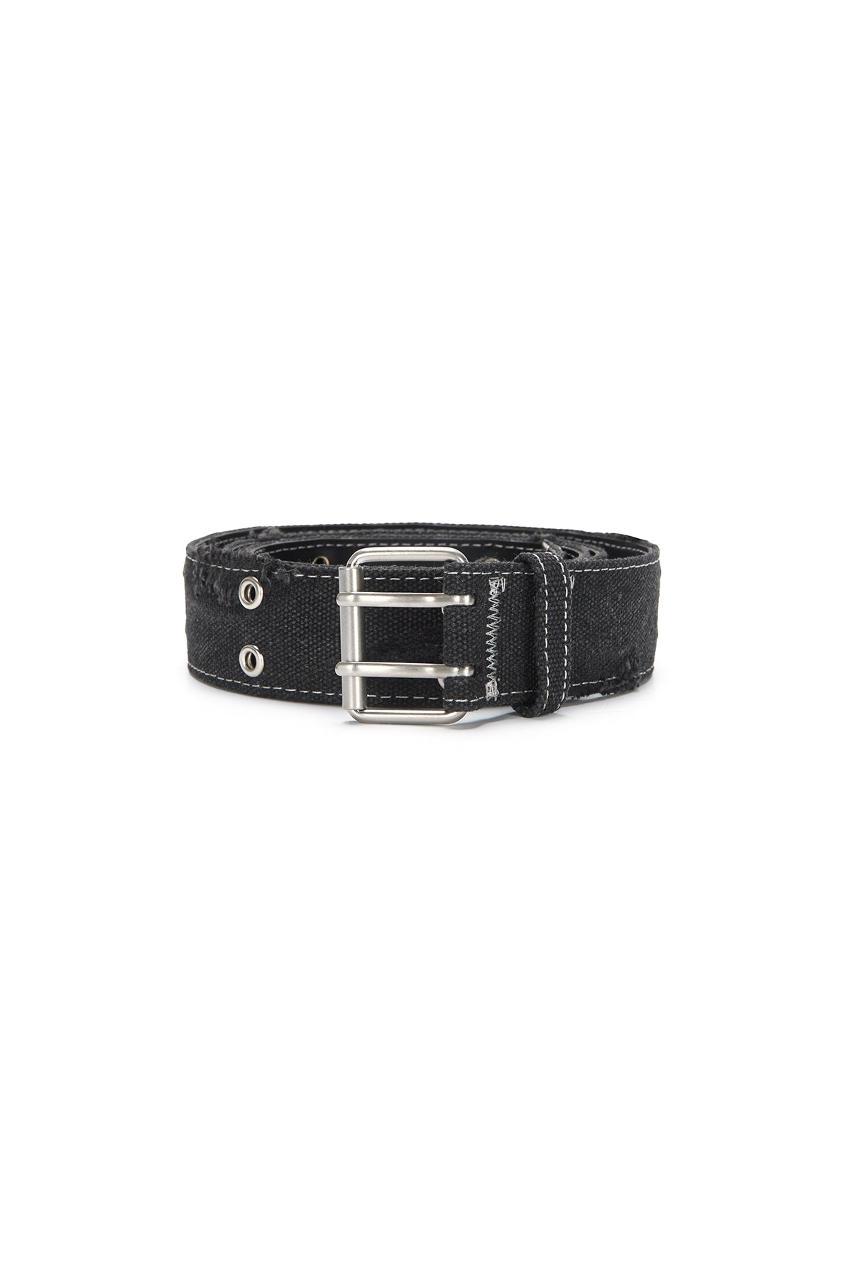 Matin Kim - Damage Eyelet Belt (Black) product image 1 | TRAB K-Fashion Australia