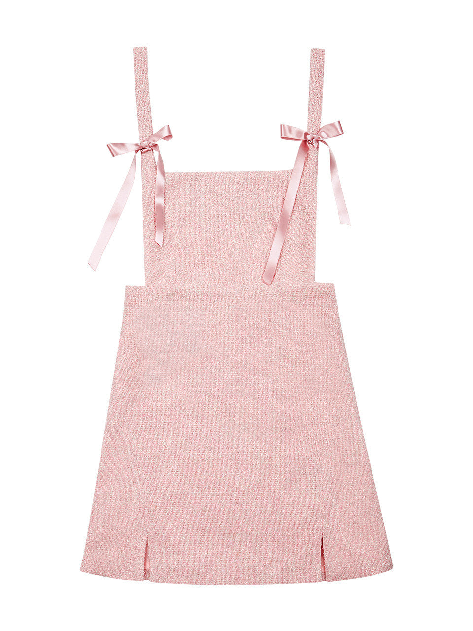 Margarin Fingers - Rina Tweed One-Piece (Light Pink) product image 2 | TRAB K-Fashion Australia