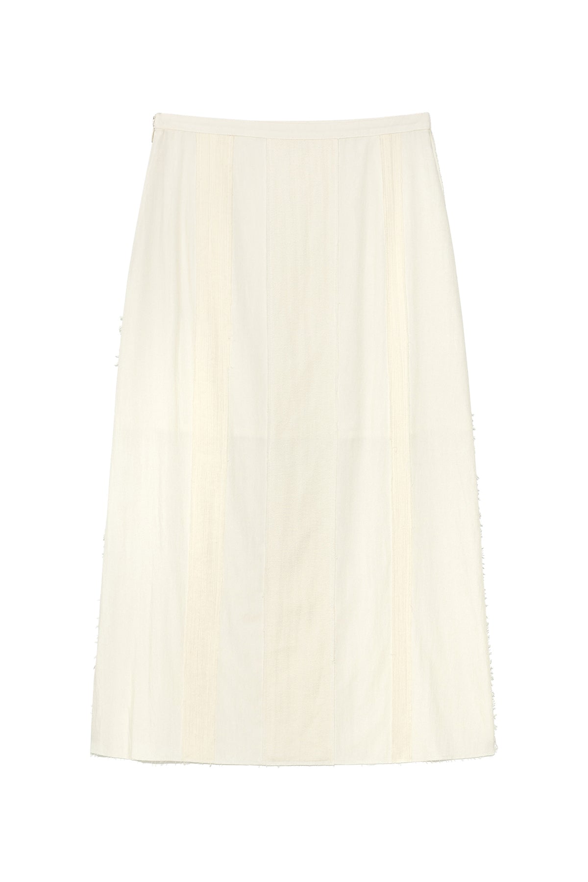 Matin Kim - Hook And Eye String Long Skirt (Ivory) product image 2 | TRAB K-Fashion Australia