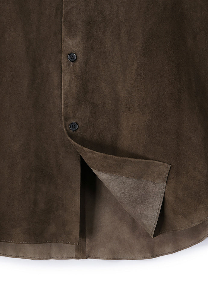 Art if acts - Goat Suede Shirt (Whiskey) product image 10 | TRAB K-Fashion Australia