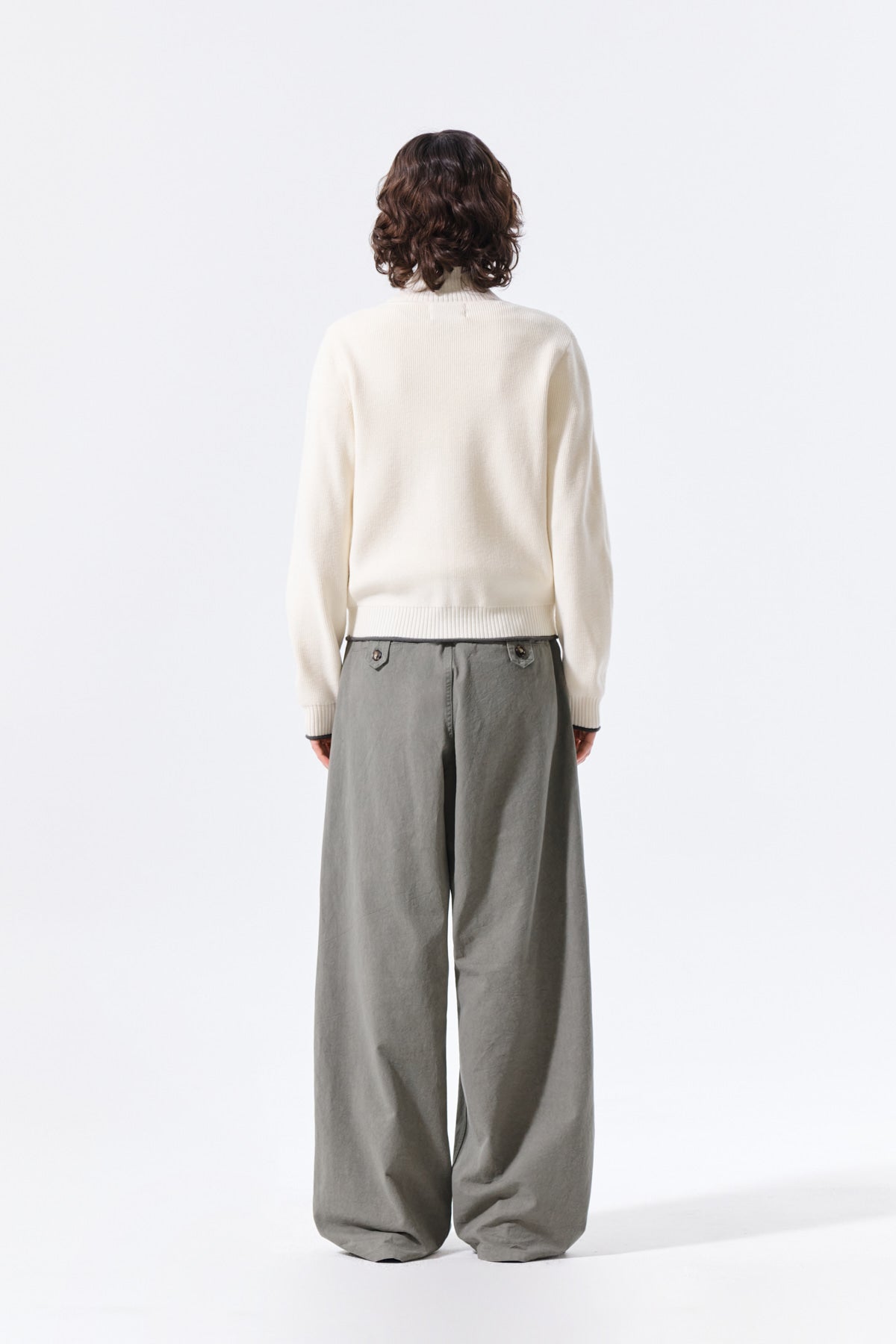 Matin Kim - Applique Felt Logo Top (Cream) product image 8 | TRAB K-Fashion Australia