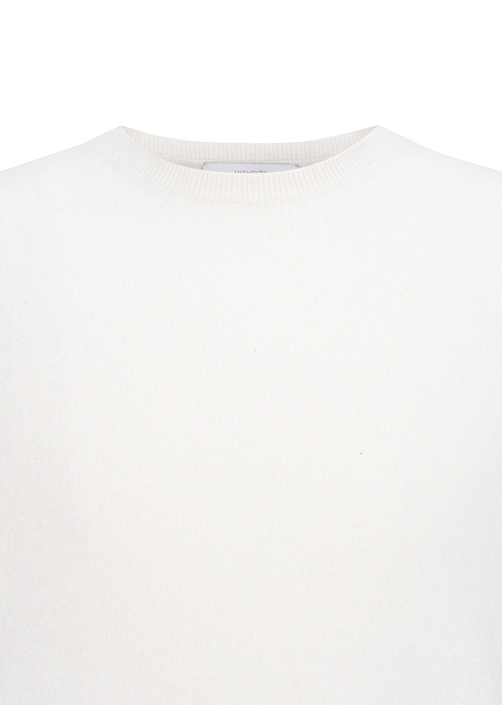 Amomento - Cashmere Easy Crewneck Knit (Ivory) product image 4 | TRAB K-Fashion Australia
