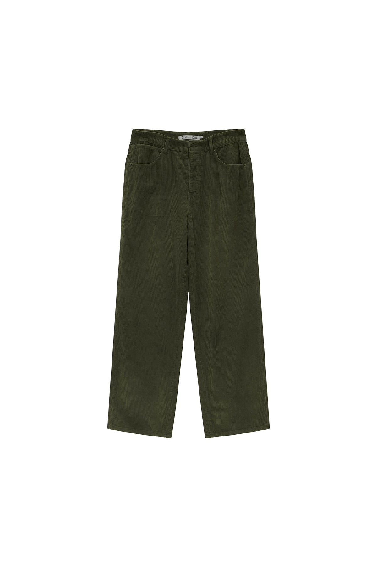 Matin Kim - Washed Corduroy Pants (Navy) product image 11 | TRAB K-Fashion Australia