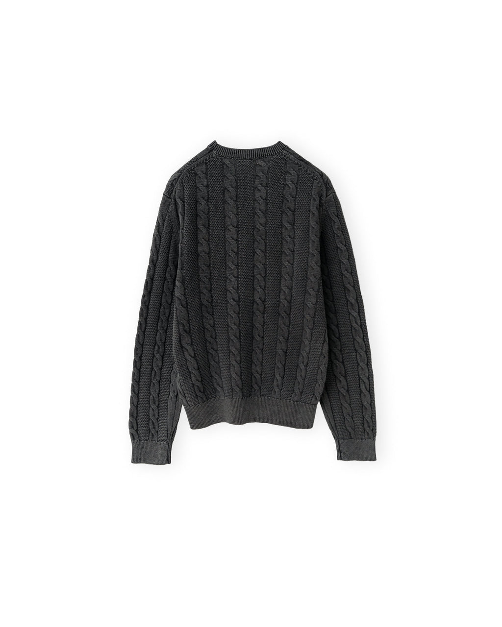 Brownyard - Washed Cable Knit (Black) product image 4 | TRAB K-Fashion Australia