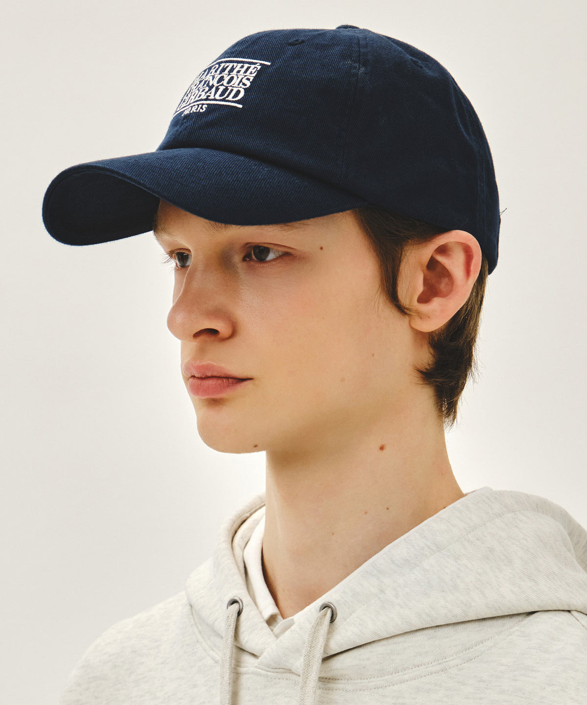 Marithe & Francois Girbaud - Small Classic Logo Cap (Navy) product image 6 | TRAB K-Fashion Australia
