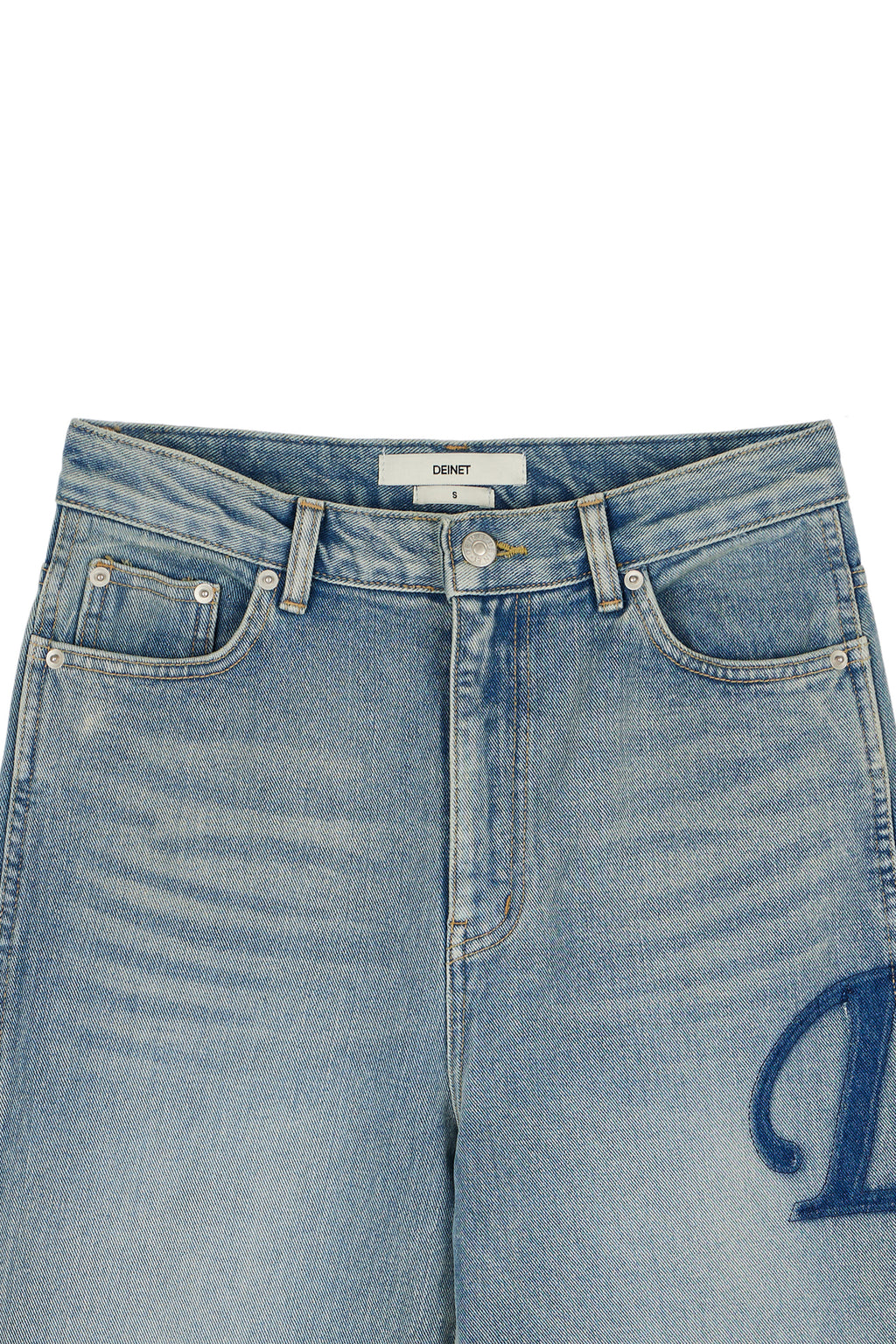 Deinet - D Patch Roll Up Denim (Blue) product image 12 | TRAB K-Fashion Australia