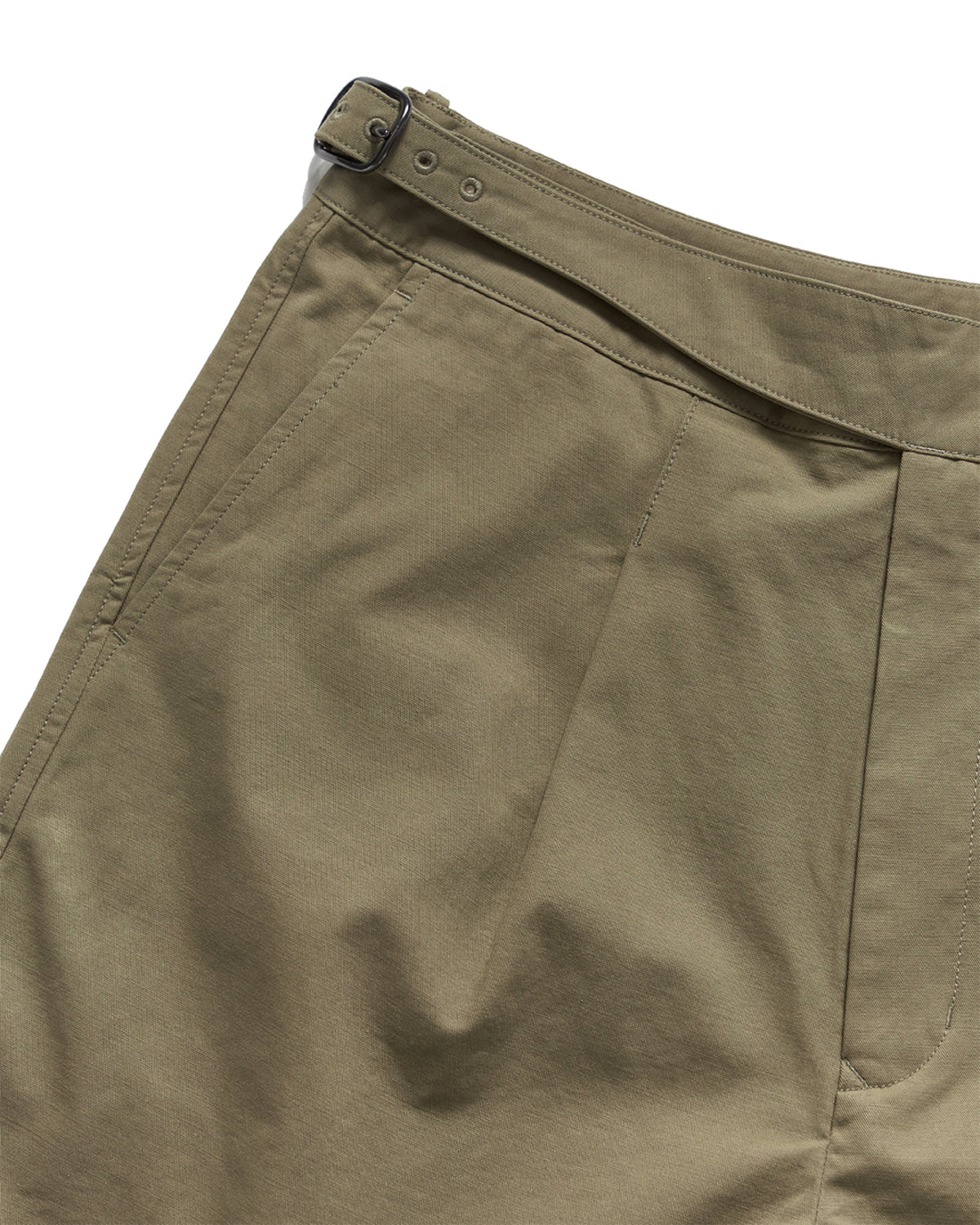 Eastlogue - Single Belted Bermuda Shorts (Sand) product image 5 | TRAB K-Fashion Australia