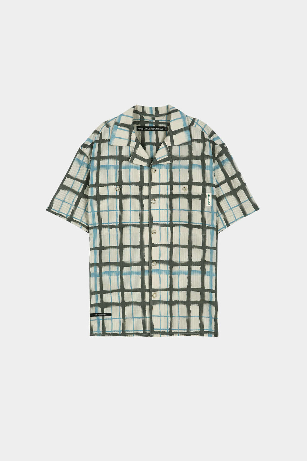 Andersson Bell - Rothko Open Collar Shirt (Ecru) product image 9 | TRAB K-Fashion Australia