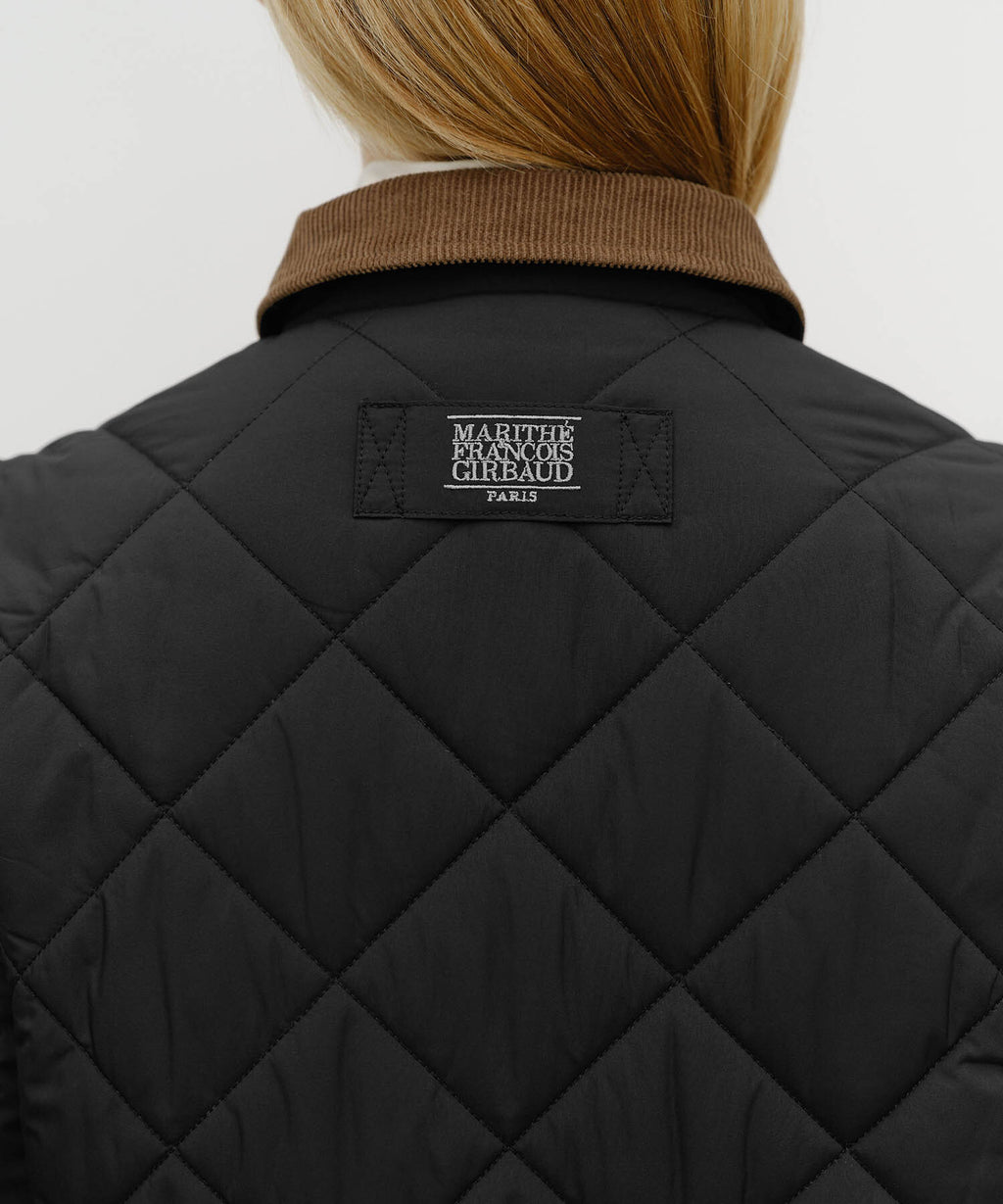 Marithe & Francois Girbaud - Detachable Quilting Jacket (Black) product image 5 | TRAB K-Fashion Australia