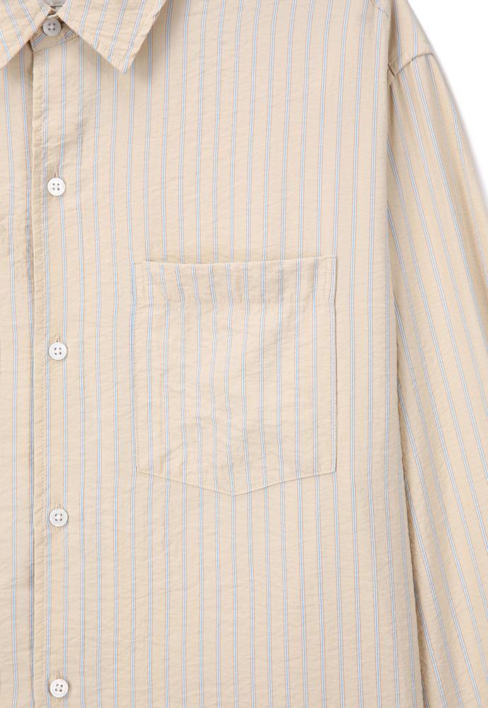 Art if acts - Wrinkle Rayon Shirt (French Beige) product image 11 | TRAB K-Fashion Australia