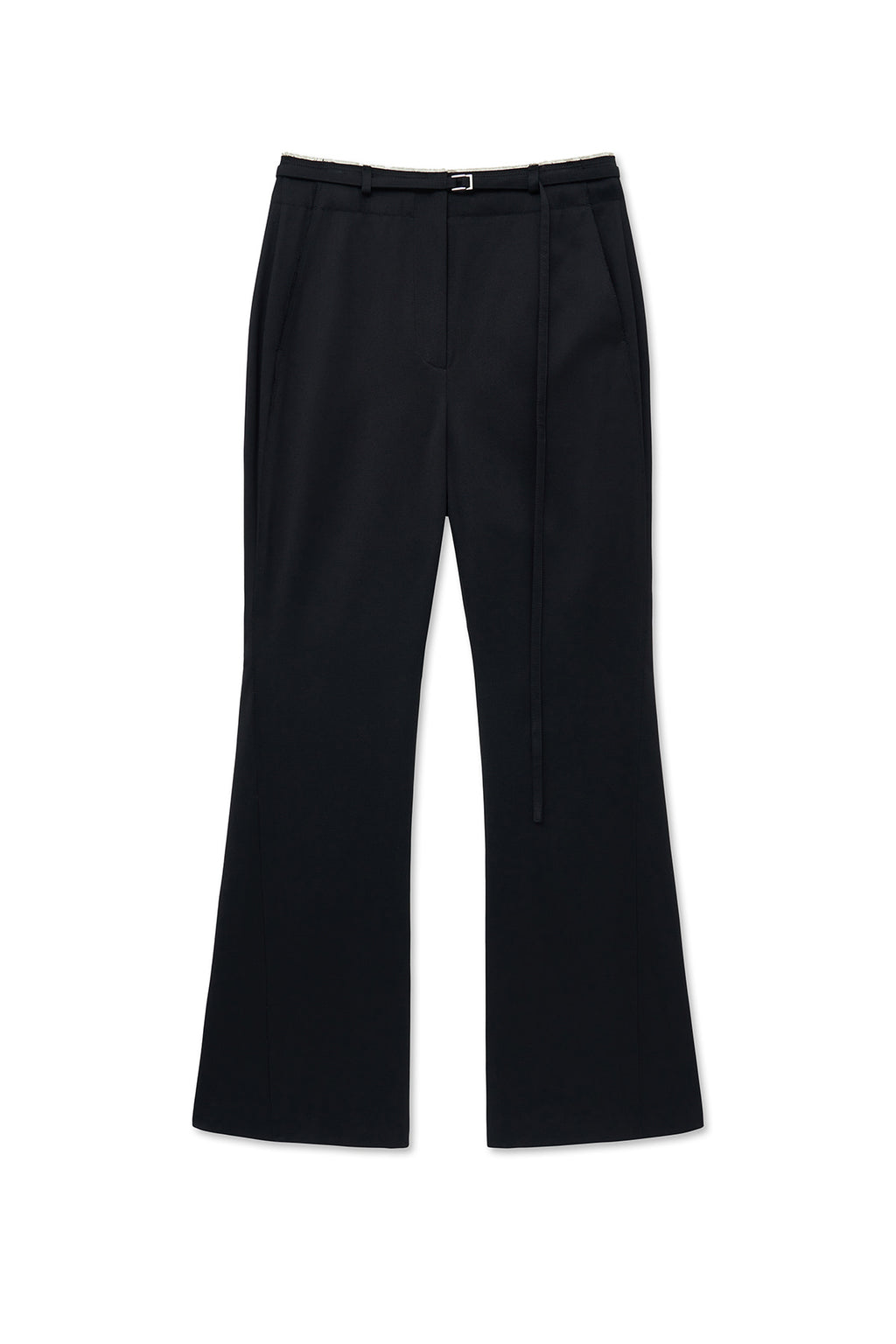 Matin Kim - Cut Out Point String Trouser (Black) product image 2 | TRAB K-Fashion Australia