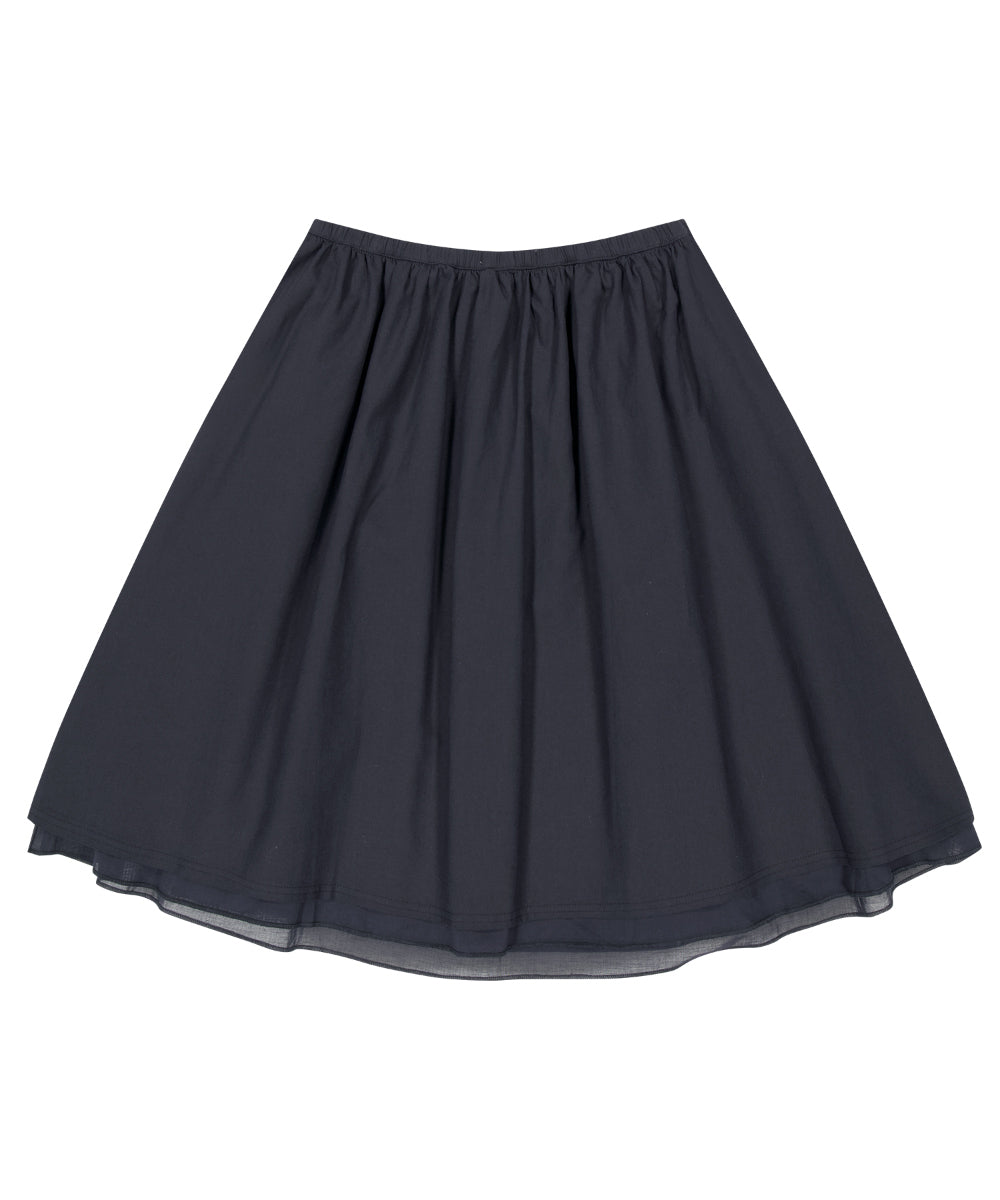 Coyseio - Strap Shirring Skirt (Navy) product image 11 | TRAB K-Fashion Australia