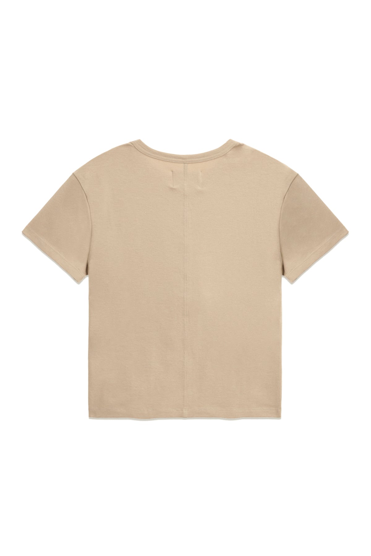 Matin Kim - Mini Label Shirring Top (Beige) product image 2 | TRAB K-Fashion Australia