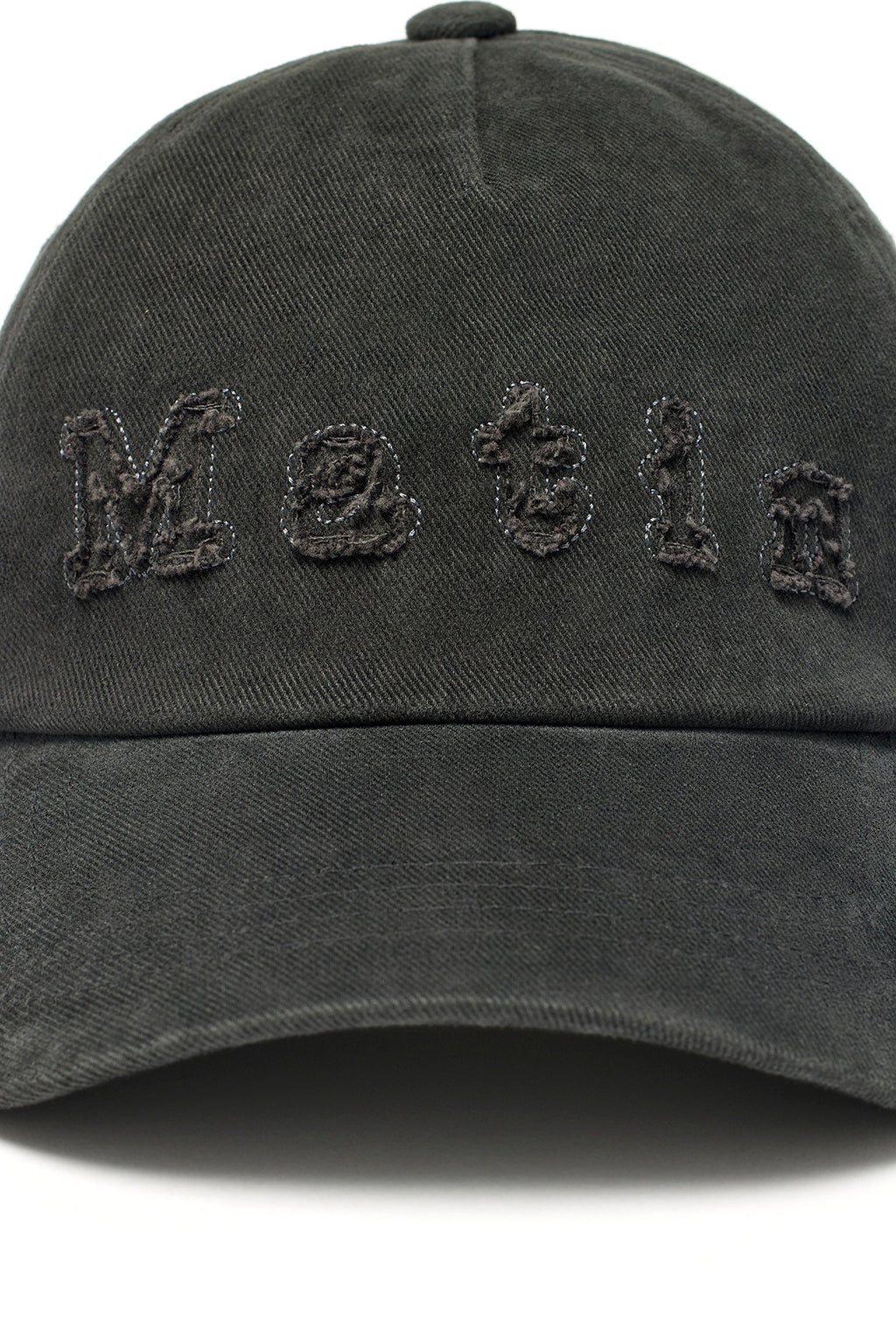 Matin Kim - Matin Reverse Logo Ball Cap (Charcoal) product image 4 | TRAB K-Fashion Australia