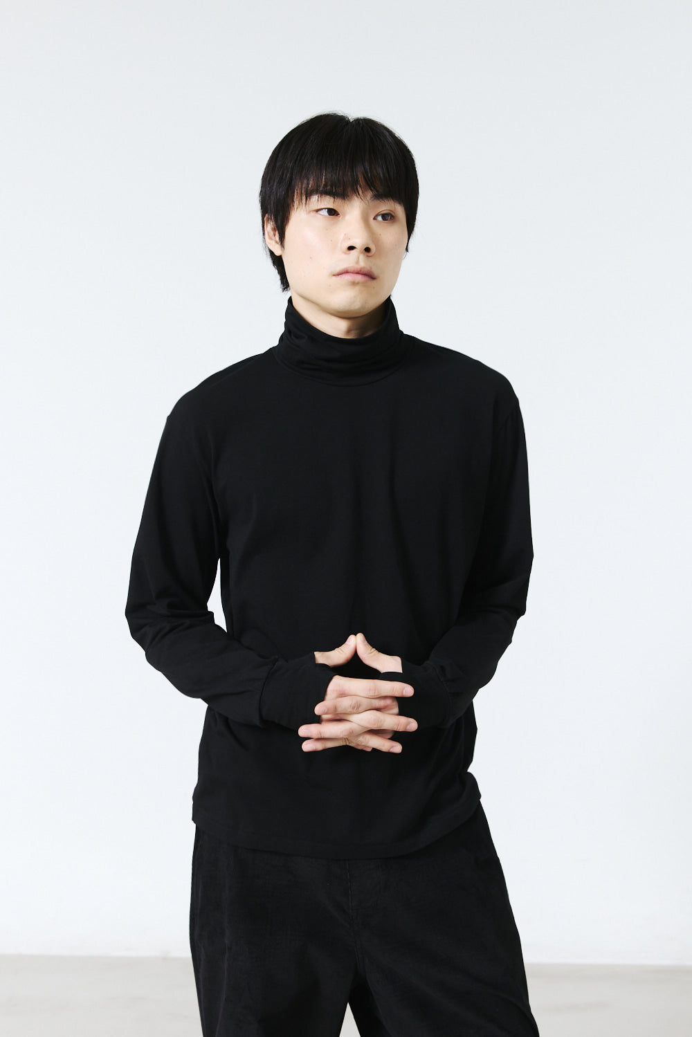 Hatchingroom - Boxer Turtleneck Tee (Black) product image 9 | TRAB K-Fashion Australia