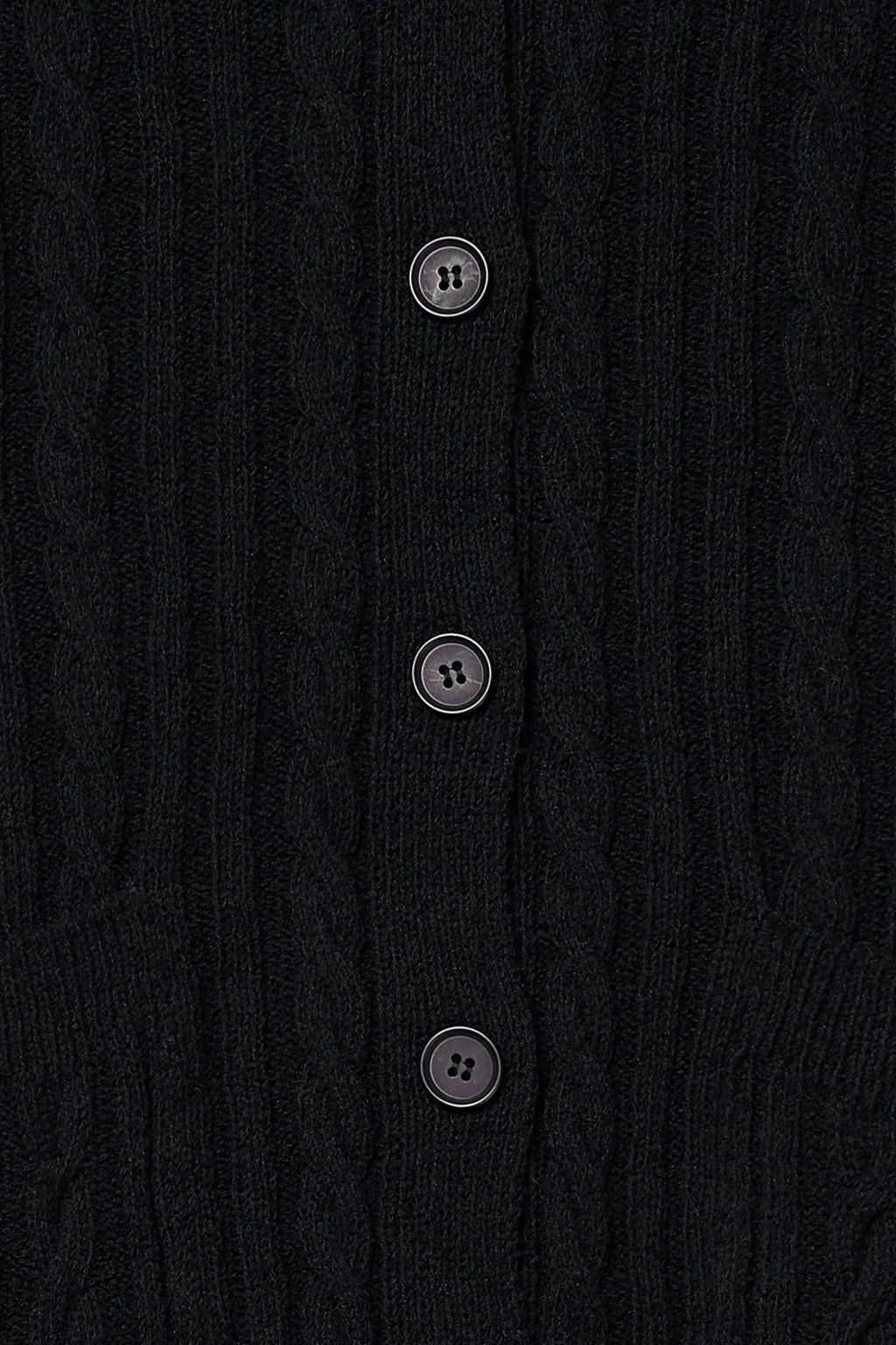 Deinet - Deinet Cable Cardigan (Black) product image 16 | TRAB K-Fashion Australia